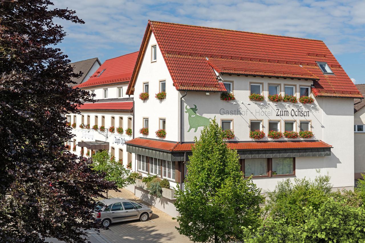 Gasthof - Hotel Zum Ochsen Gmbh Berghulen Bagian luar foto